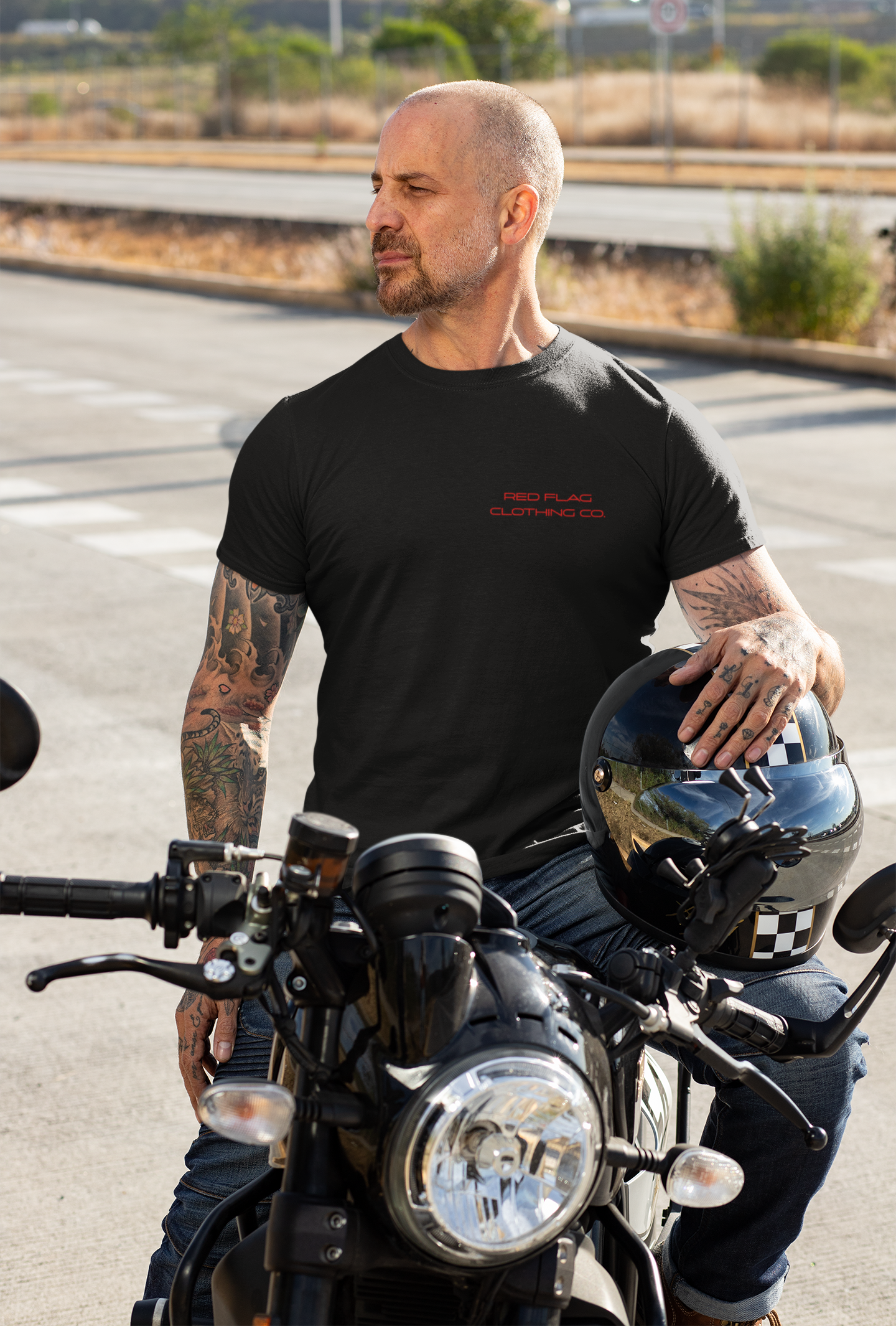 Red Flag Statement Tee